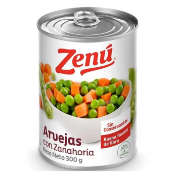 ARVEJA CON ZANAHORIA ZENU