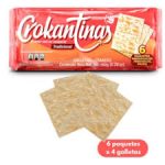 GALLETA CROKANTINA X4 TACOS