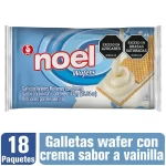 GALLETA WAFER NOEL VAINILLA