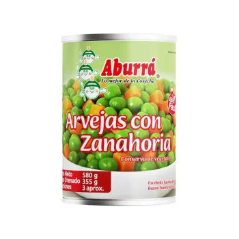 ABURRA ARVEJA CON ZANAHORIA