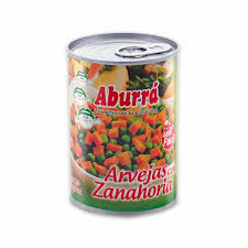 ABURRA ARVEJA CON ZANAHORIA