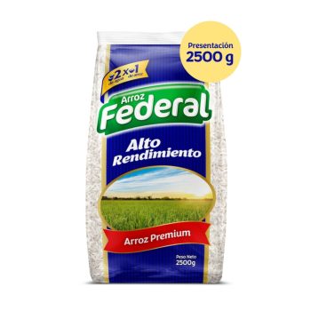 ARROZ FEDERAL ALTO RENDIMIENTO